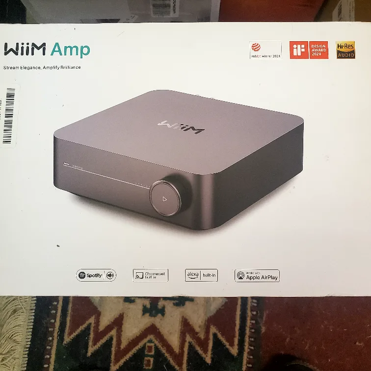 WiiM Amp Streamer Amplifier - Like New! image indicator(4)