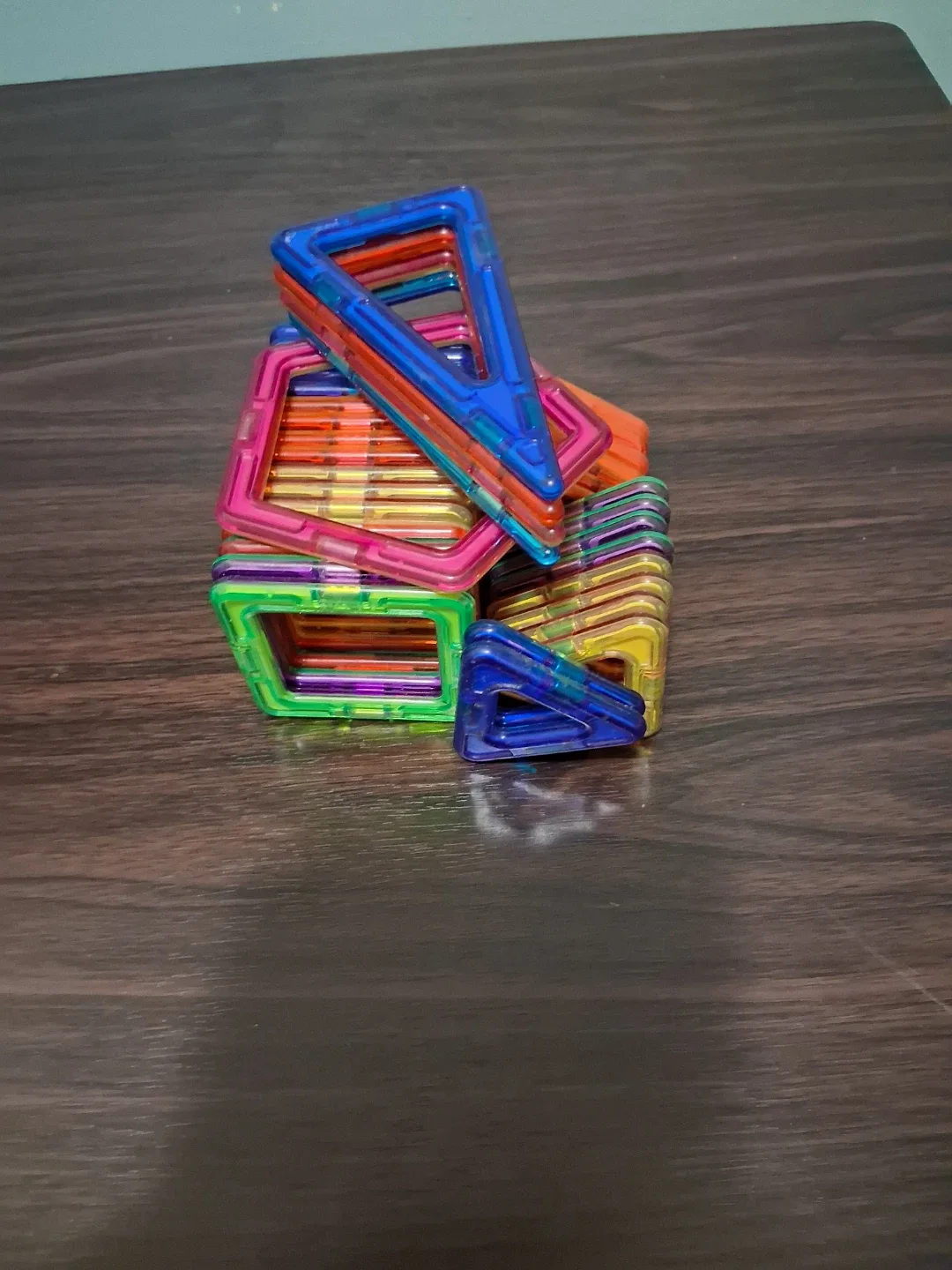 Magformers Magnetic Tiles, No Box/Instructions thumbnail