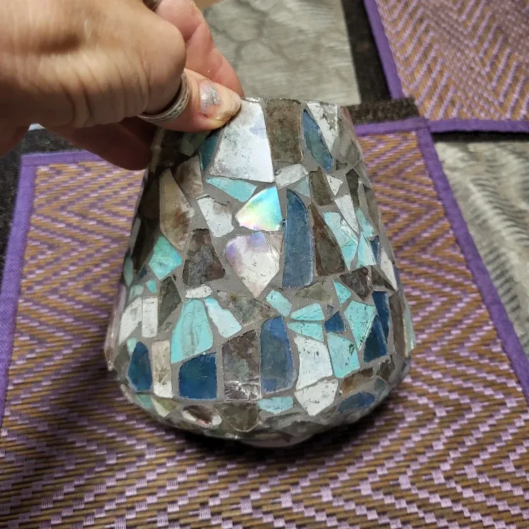 Mosaic Vase - Decorative Home Accent image indicator(3)