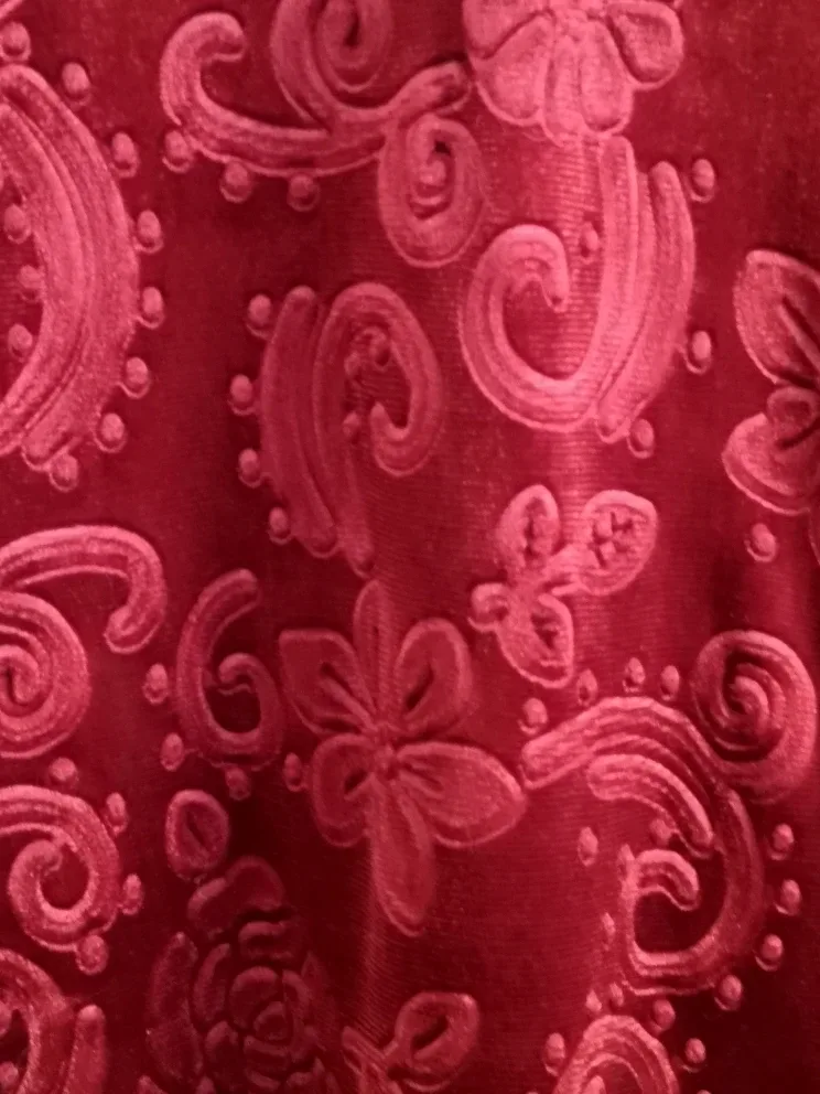 Red Velvet Dress - Size L image indicator(2)