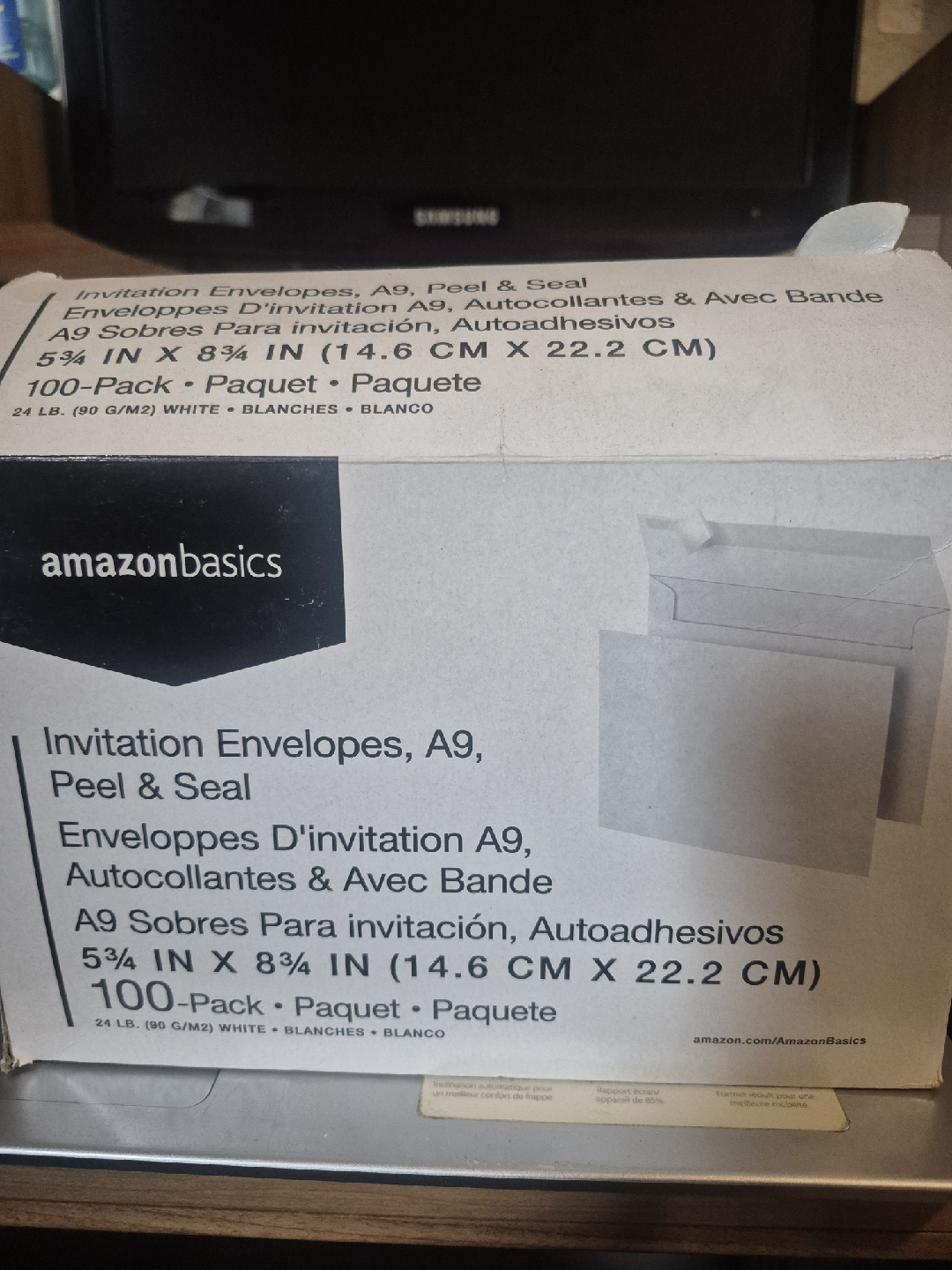 100 envelopes