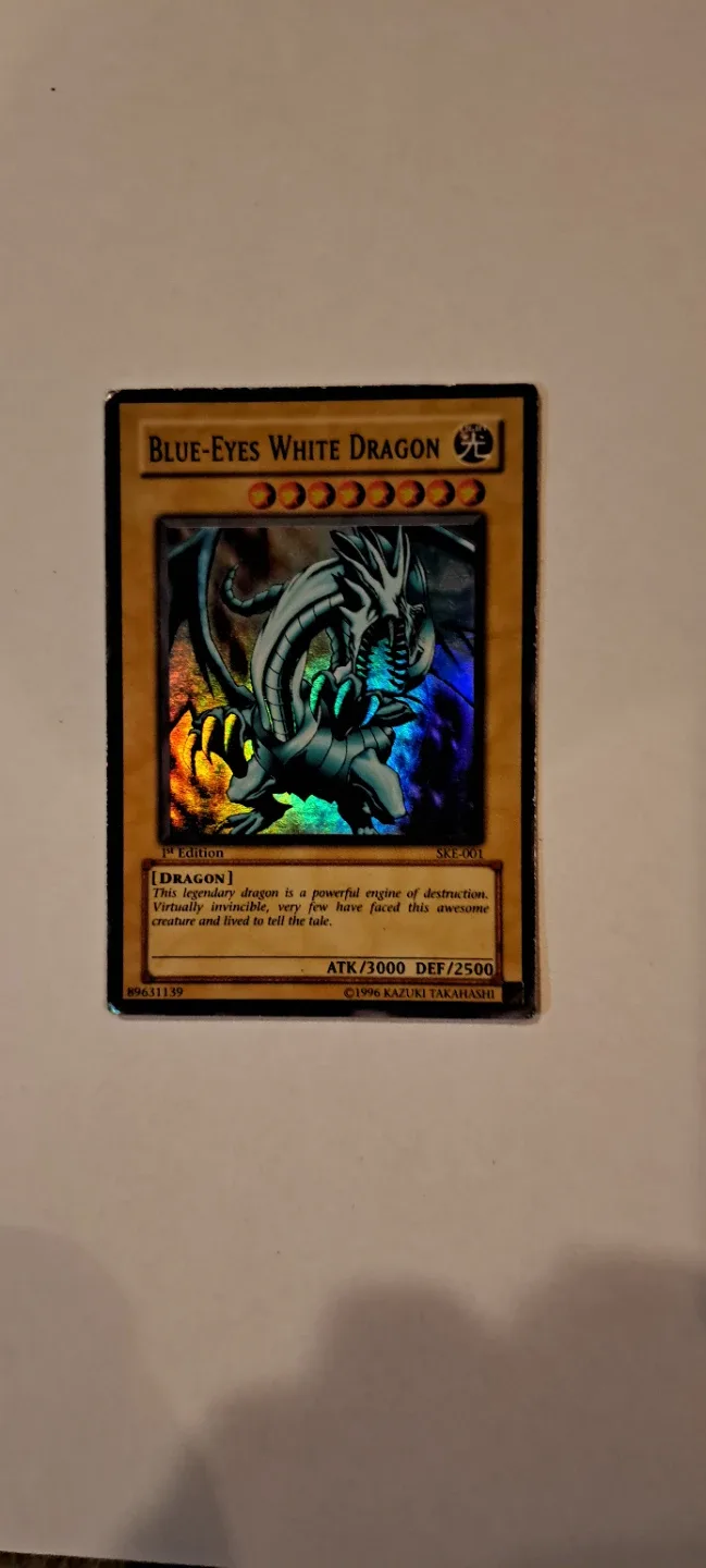 Blue-Eyes White Dragon Yu-Gi-Oh! Card