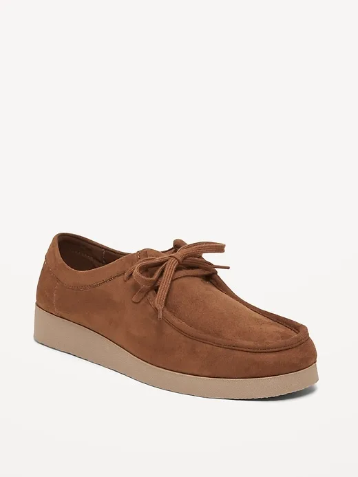 Brand new - Old Navy Faux-Suede Derby Boots image indicator(3)