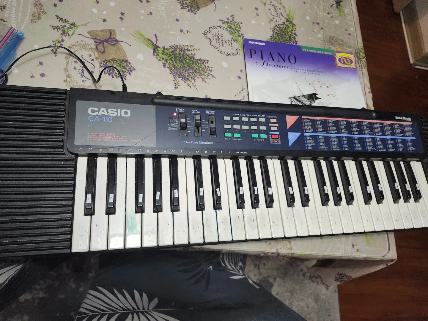 Casio CA-110 Keyboard image indicator(5)