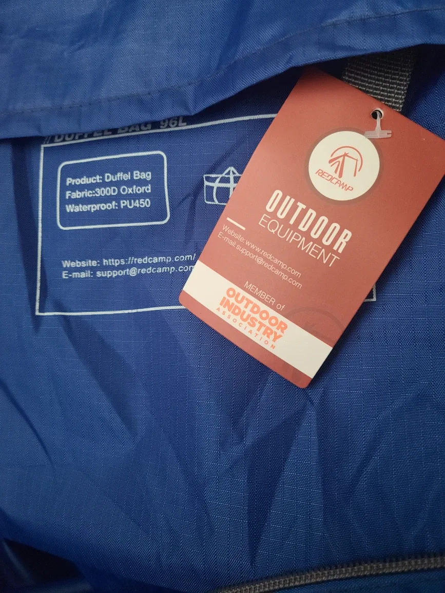 Redcamp 96L Blue Duffel Bag image indicator(6)