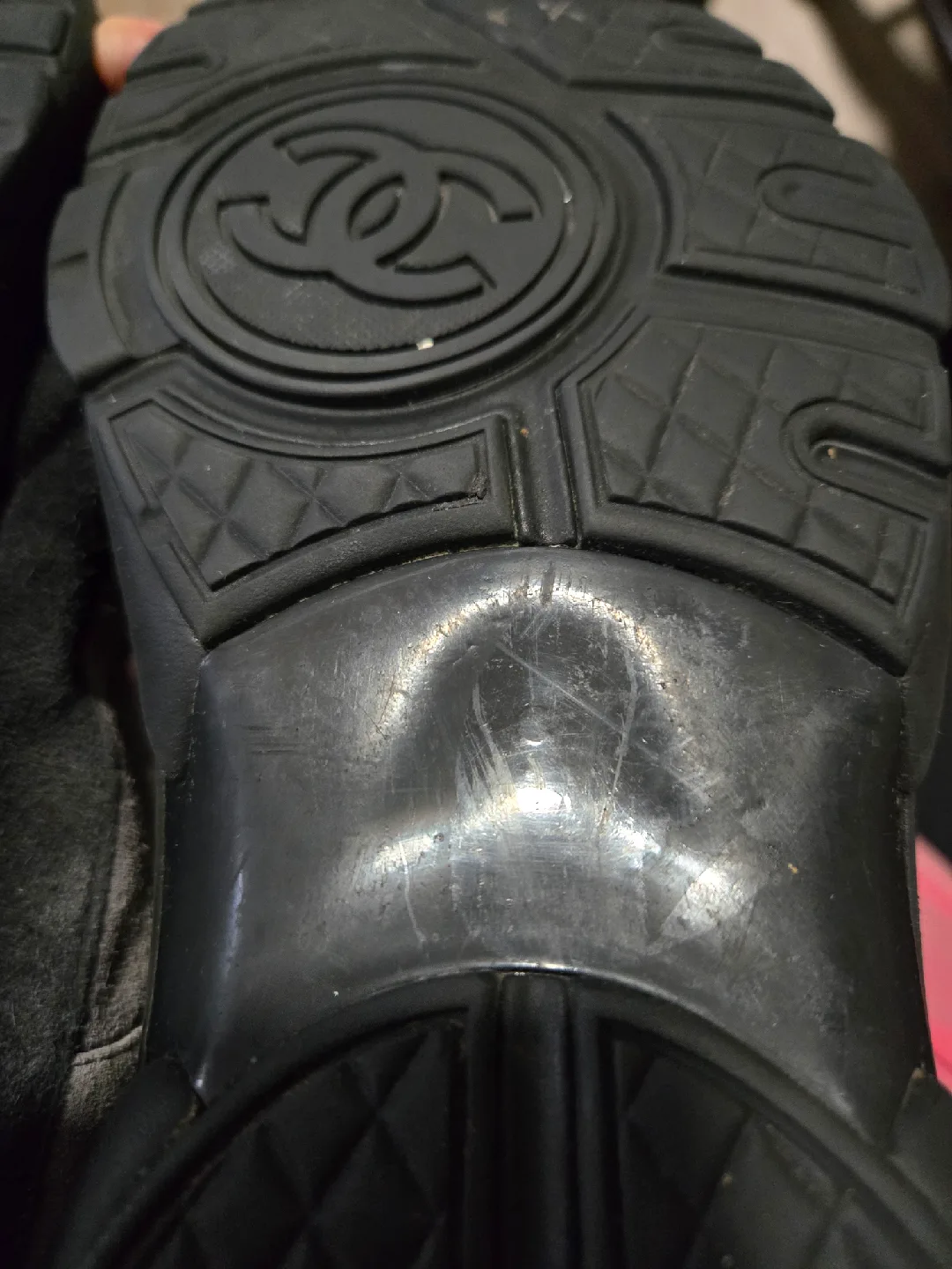 Chanel Sneakers  Gray/Black image indicator(3)