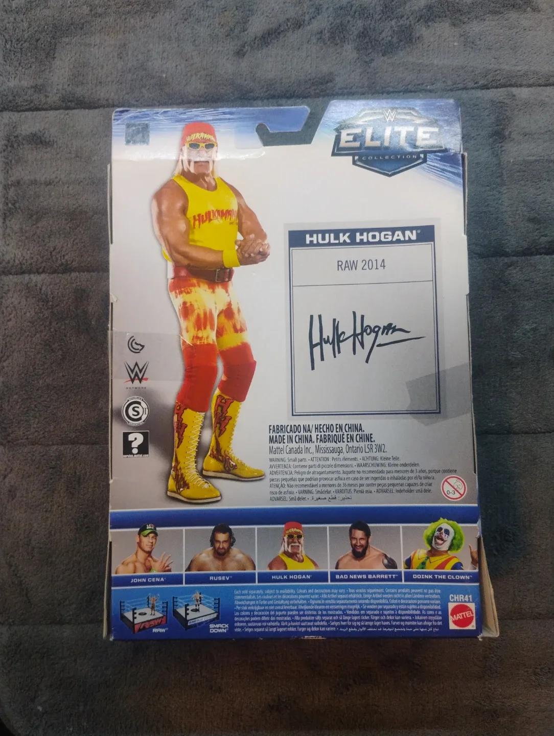 WWE Elite Collection Hulk Hogan Raw 2014 Figure image indicator(2)