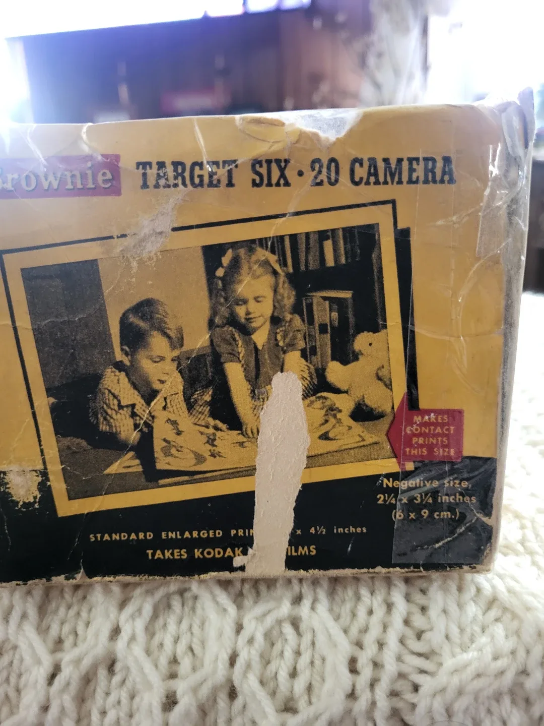 Kodak Verichrome Pan Film & Brownie Target Six-20 Camera