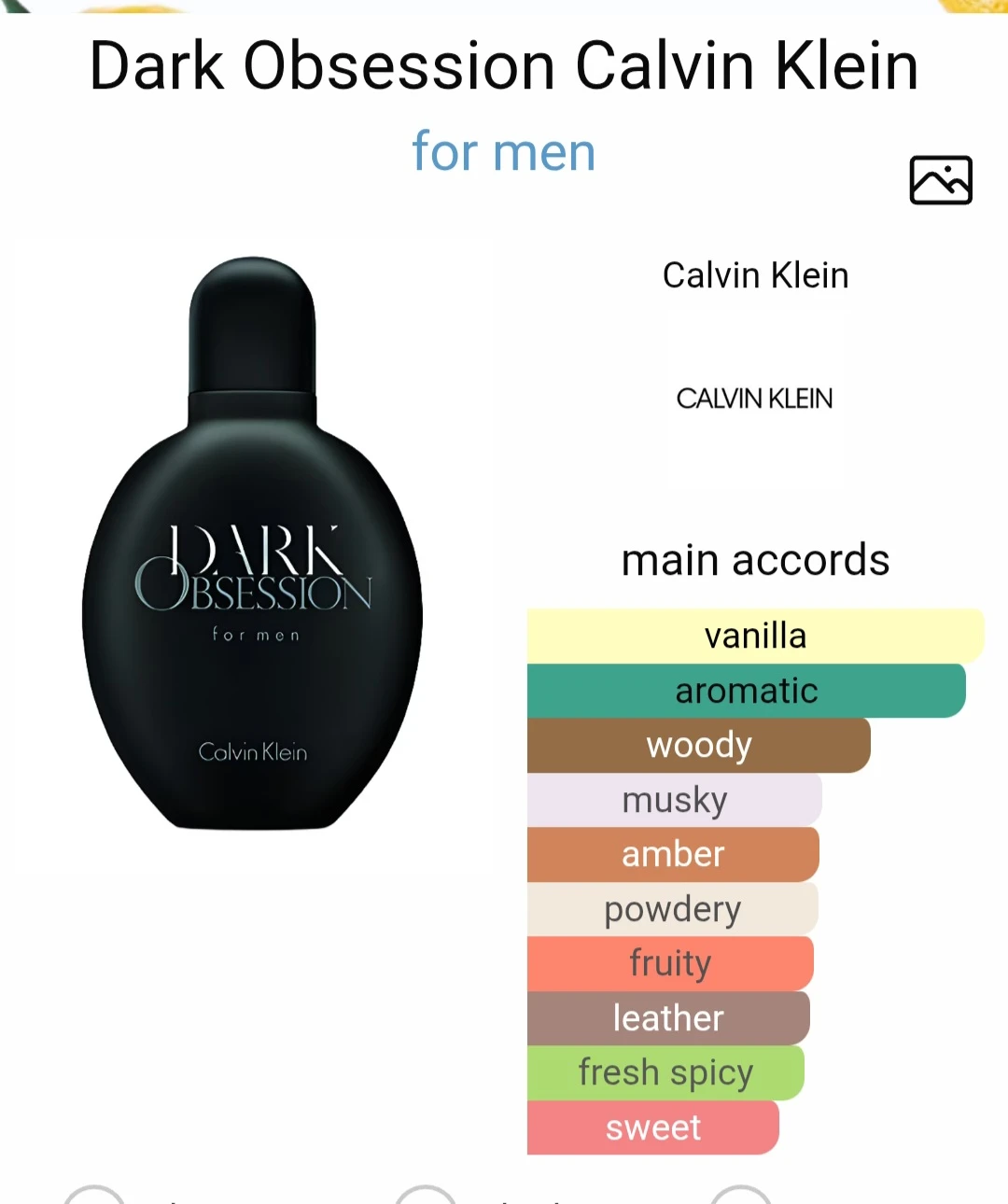 Calvin Klein Dark Obsession for Men 200ml - photo 5