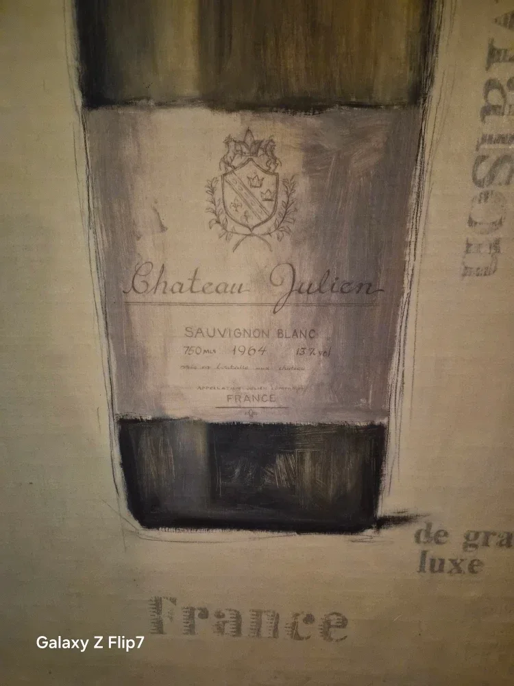 Vin Blanc Framed Wall Art image indicator(2)