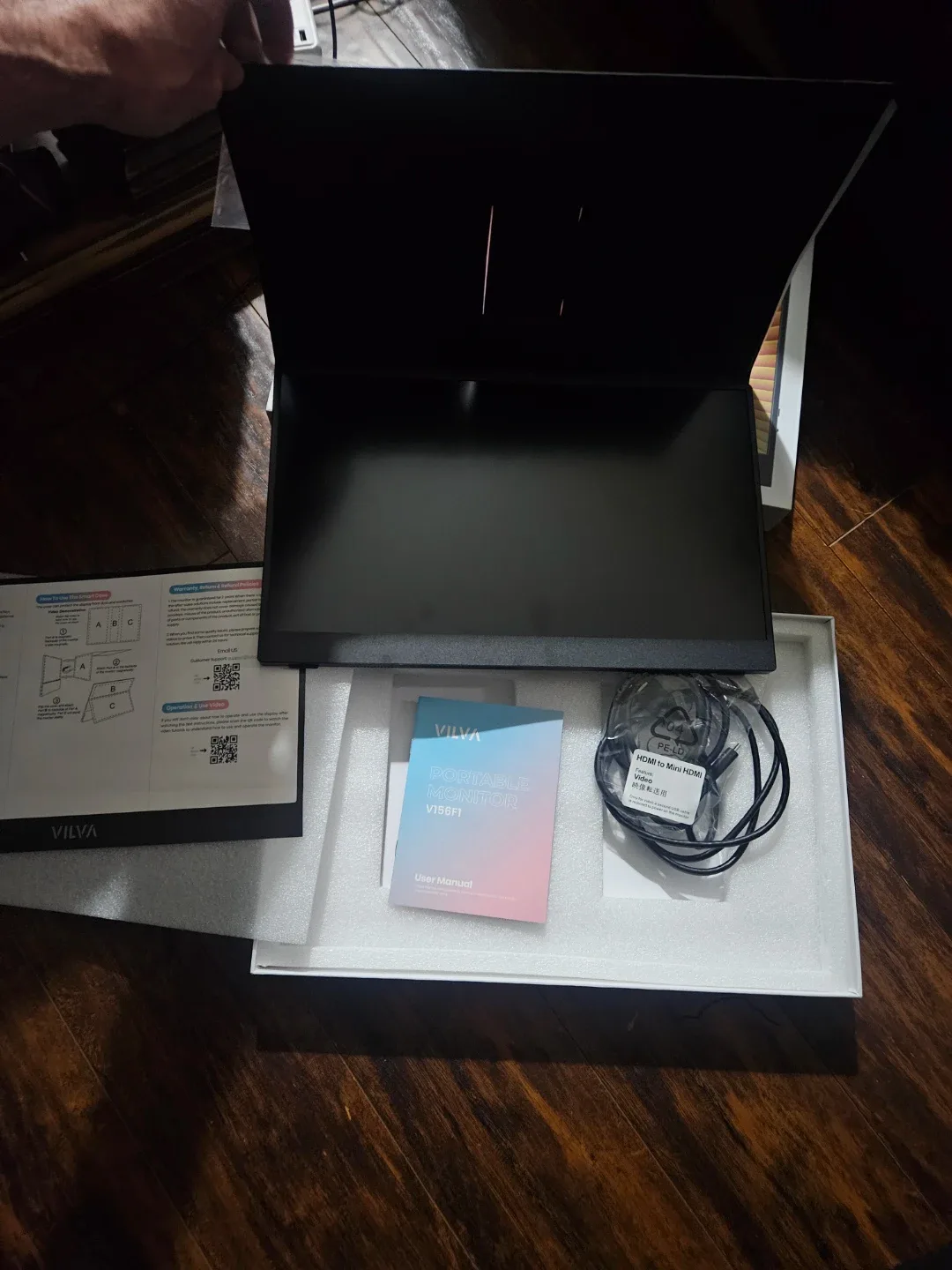 VILVA Portable-Monitor-for-Laptop - 15.6'' 1080P FHD IPS Display image indicator(9)