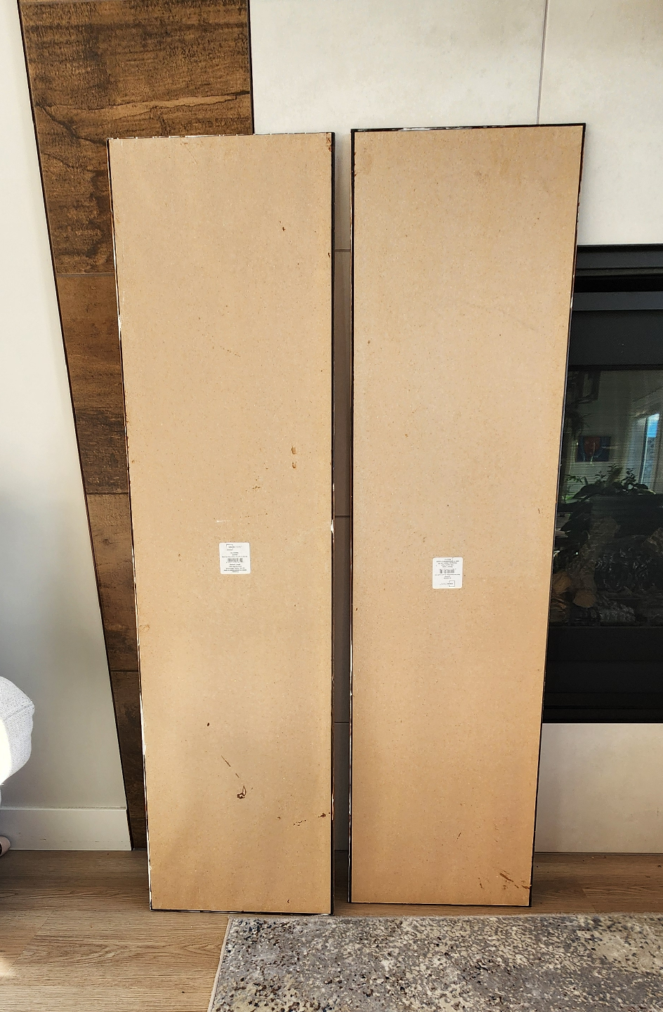 Two Full Length Mirrors, Gold Frame - photo 2