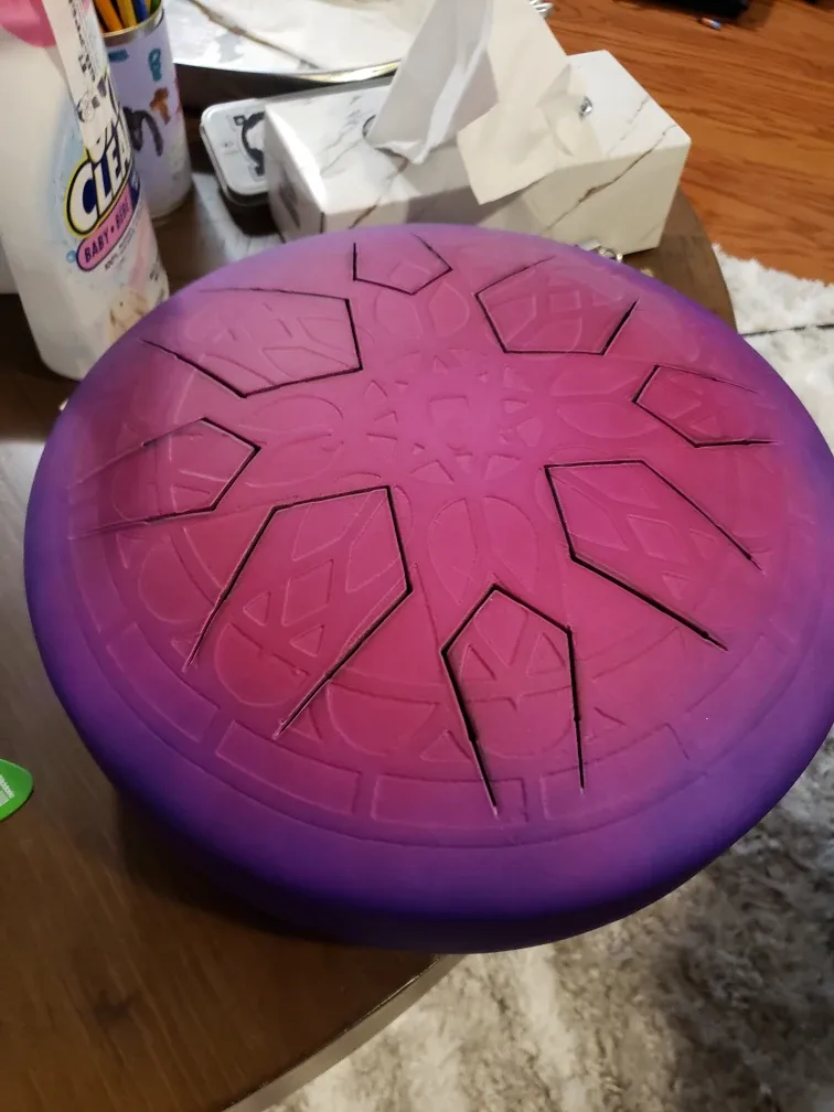 Kindred Spirit Drum - Purple & Pink