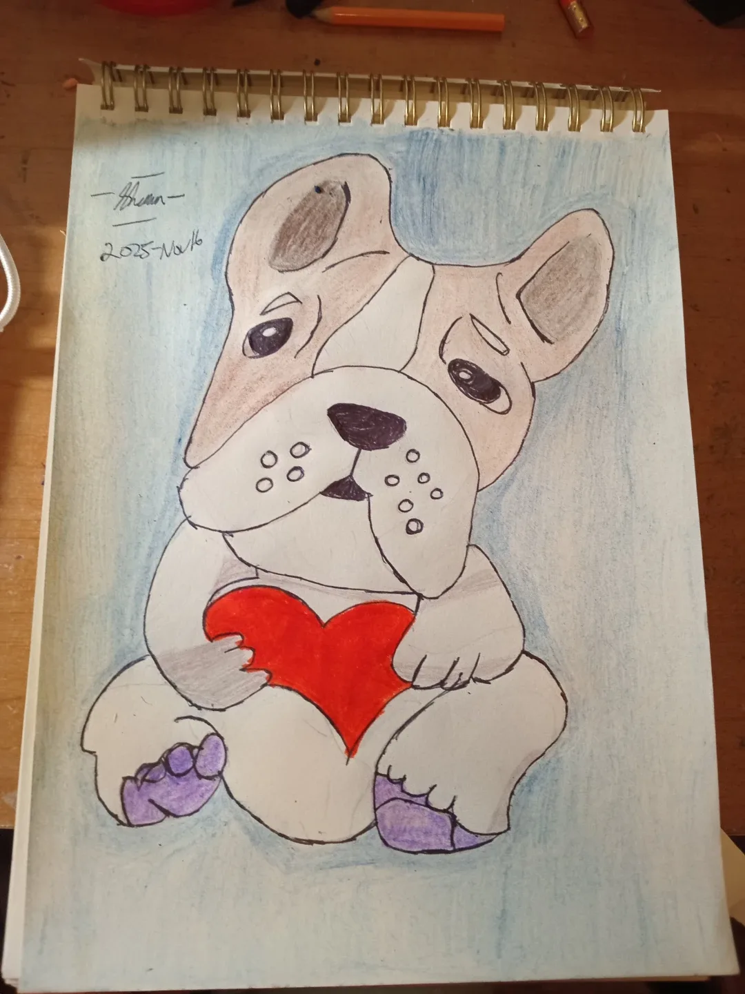 Drawing Illustration by custom artist Sherwin image indicator(3)