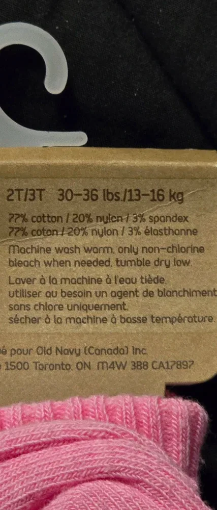 NEW! Old Navy Baby Turn-Cuff Socks - Size 2T/3T - $4 for both! image indicator(3)