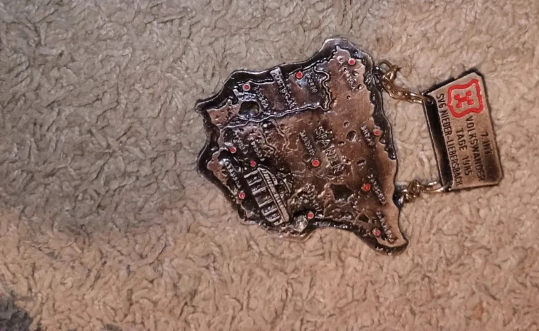 Vintage Volkswagen Volkswander Tag 1985 Keychain