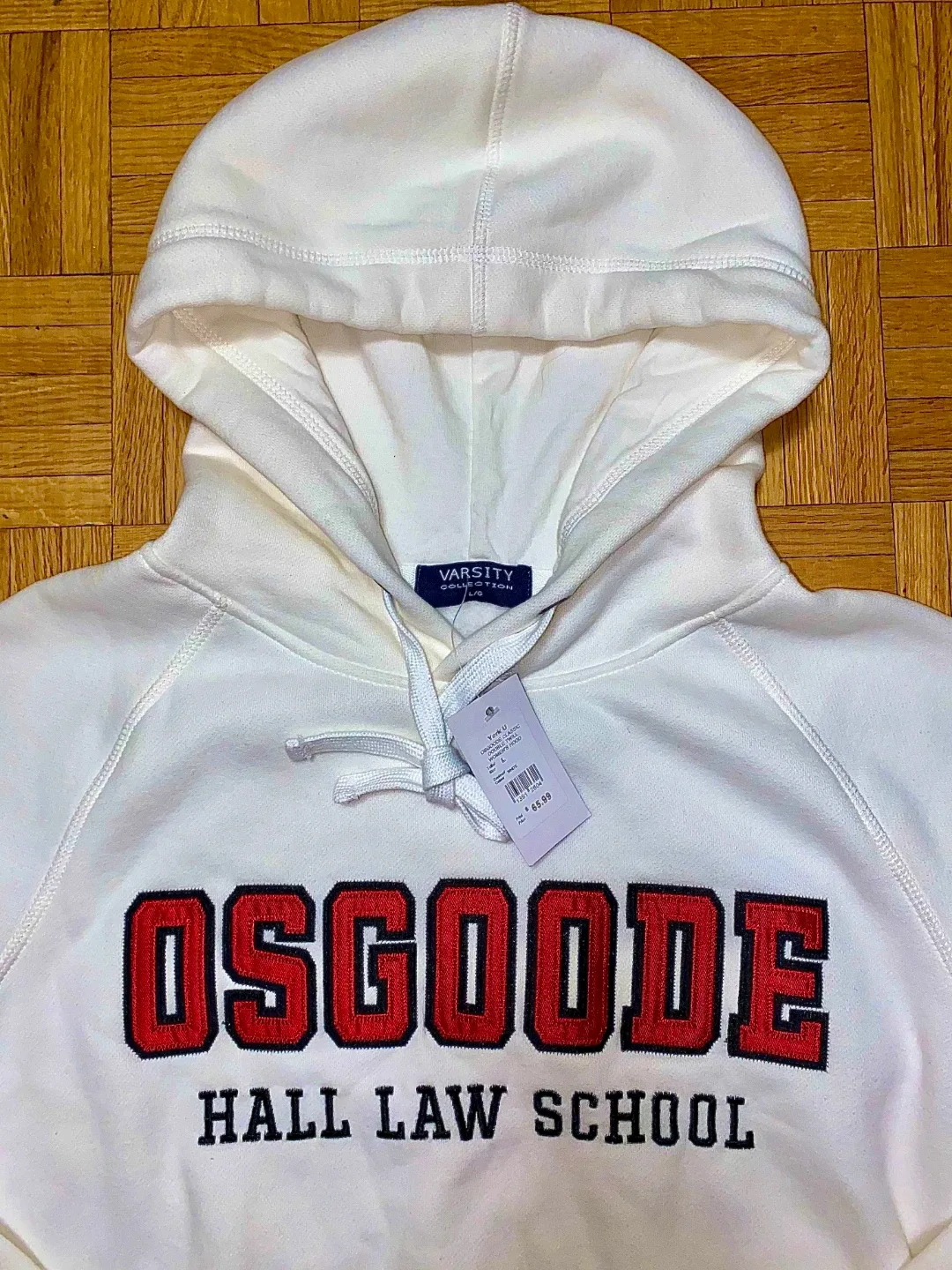 York University - Osgoode Women's Hoodie, Size: L - New with Tag image indicator(3)