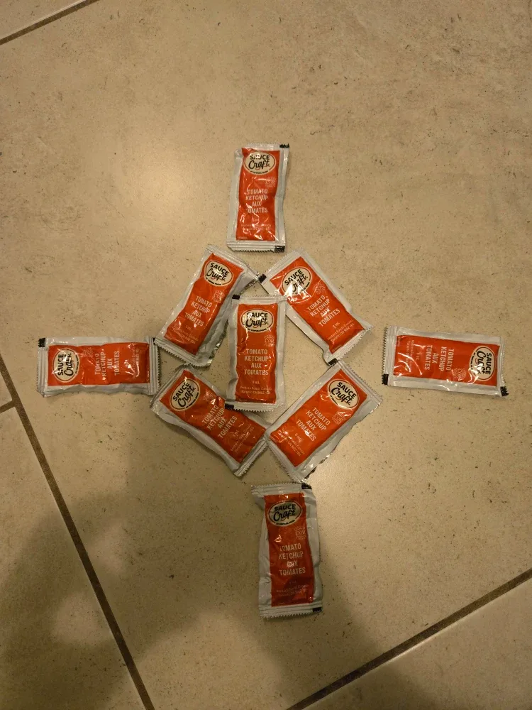 Free Sauce Craft Tomato Ketchup Packets