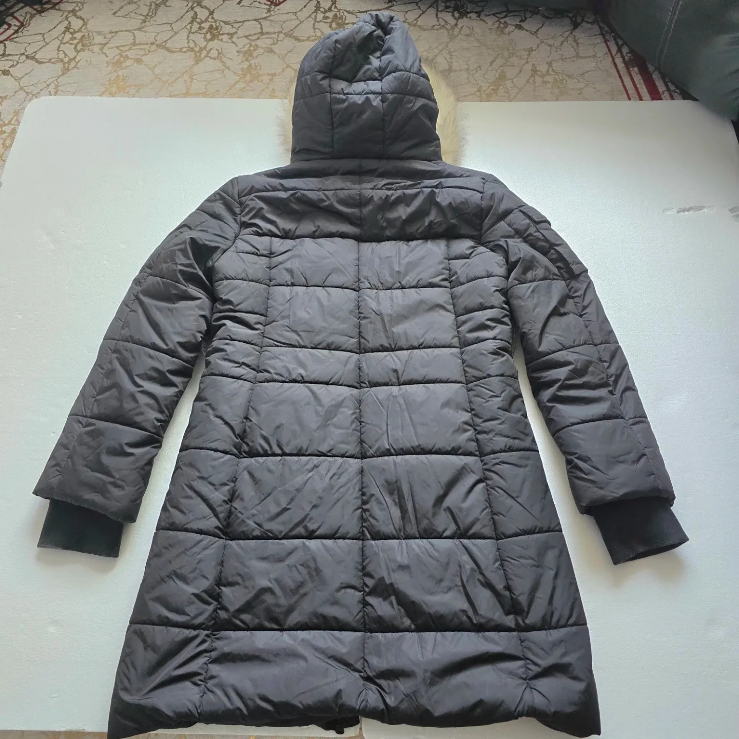 Brand new Forever 21 Women's Parka winter jacket real fur hoodie image indicator(3)