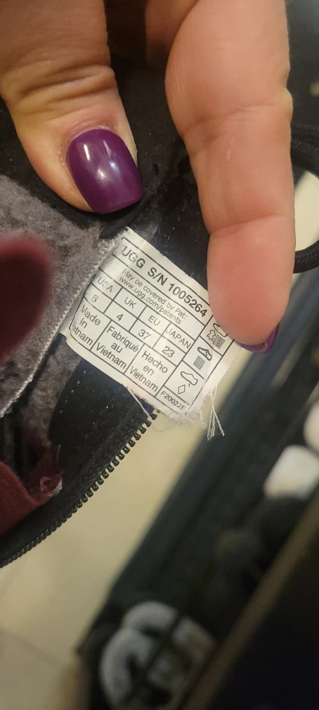 UGG Black Leather Boots - Size 6 - photo 4