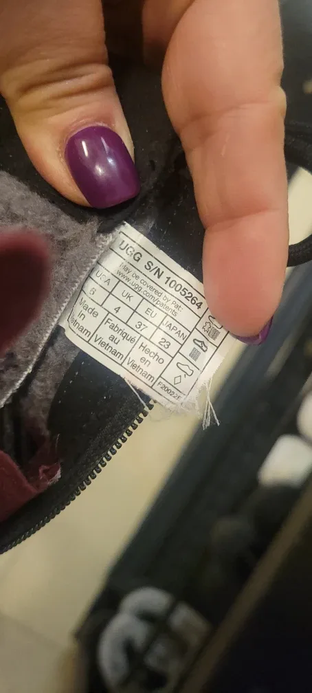 UGG Black Leather Boots - Size 6 image indicator(4)