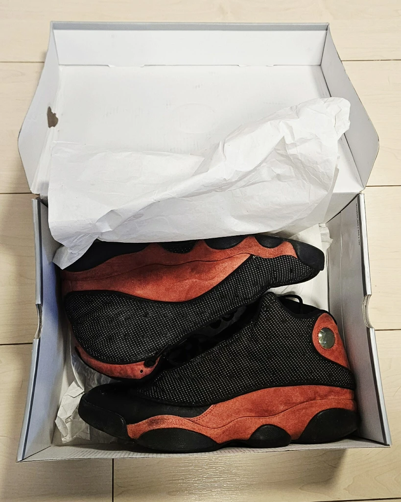 Air Jordan 13 Retro Black/Red Size 12 - photo 2