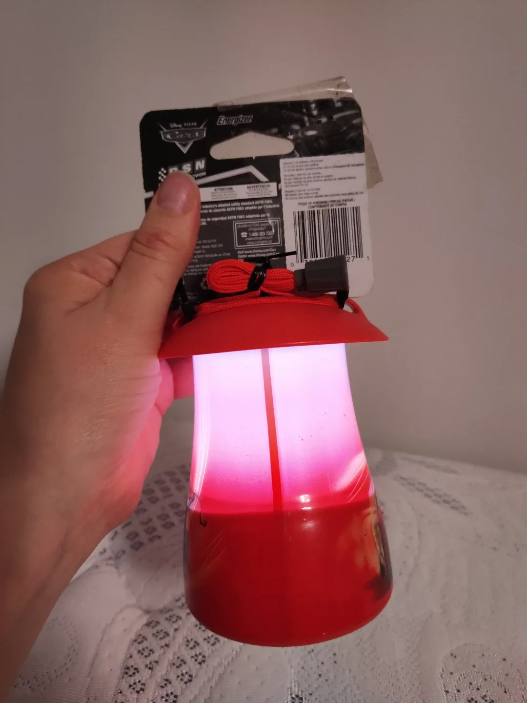 🥕 Disney Pixar Cars LED Lantern - New in Package image indicator(3)