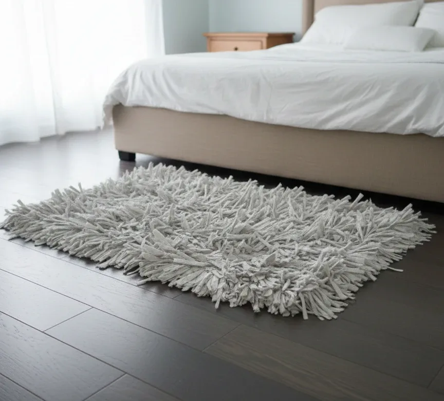 Pier 1 Imports Shag Rug - white