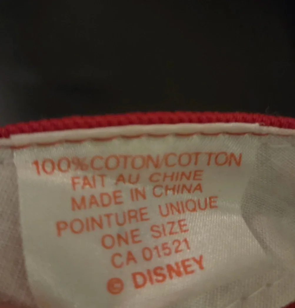 Original Disney Baseball Hat Youth 100% Cotton image indicator(2)