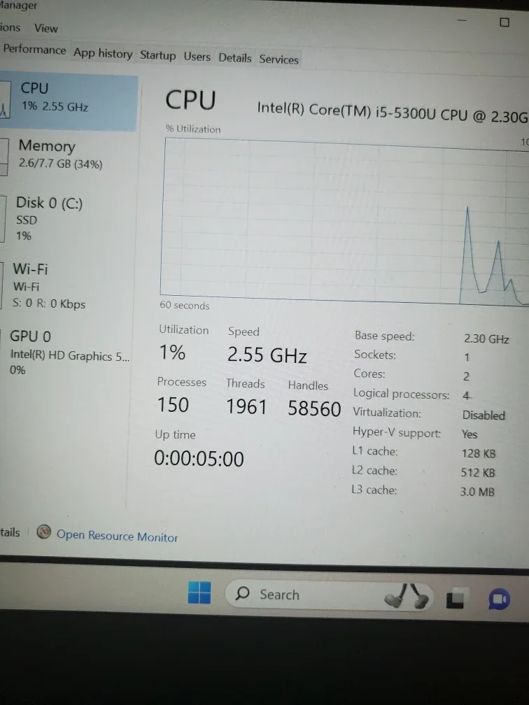 14inch i5 Lenovo thinkpad T450s Laptop image indicator(5)