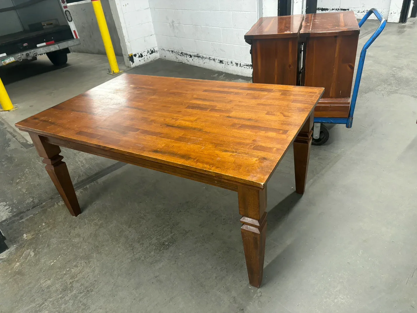 Wooden Dining Table Set image indicator(2)