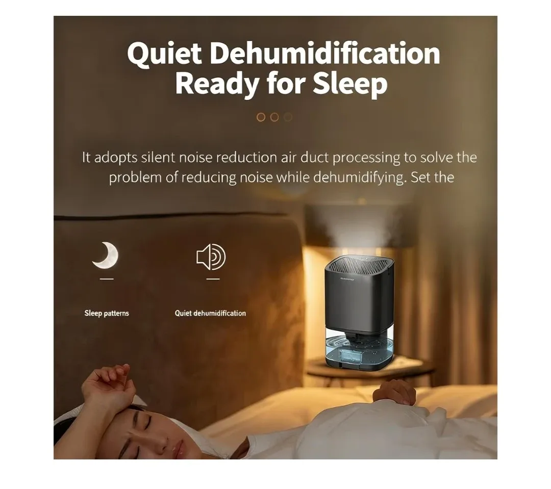 Compact Dehumidifier - Great for Small Spaces! image indicator(4)