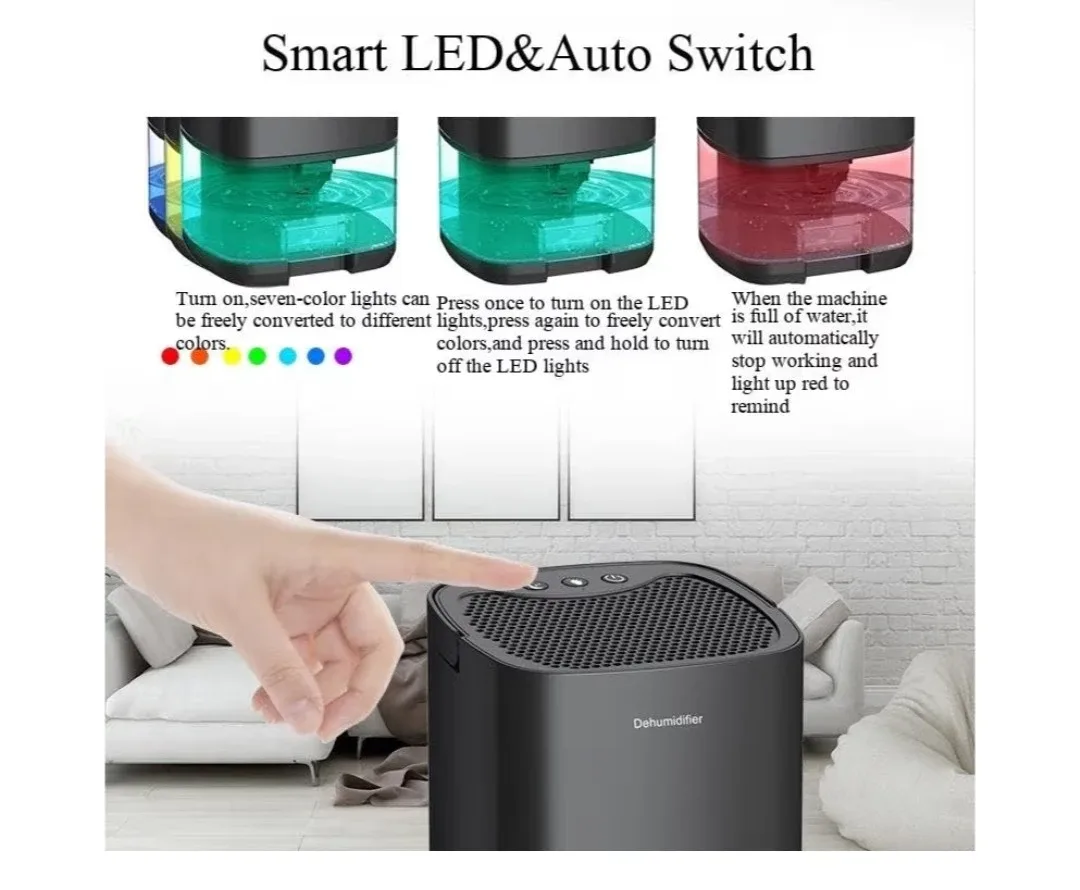 Compact Dehumidifier - Great for Small Spaces! image indicator(6)