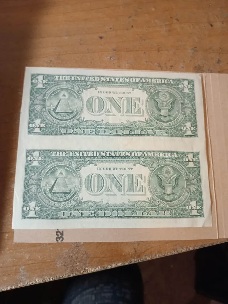 Attached One Dollar USD Bills image indicator(5)