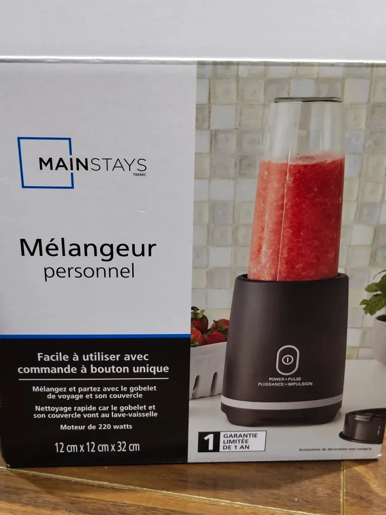Mainstays Personal Blender - Like New! image indicator(2)