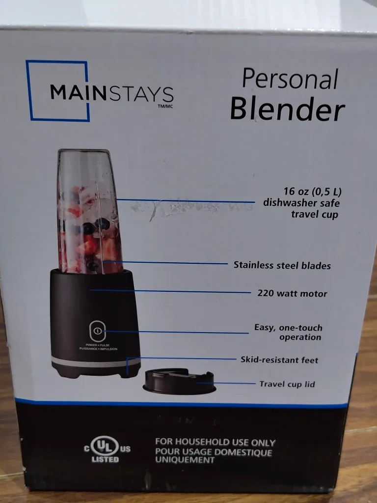 Mainstays Personal Blender - Like New! image indicator(3)