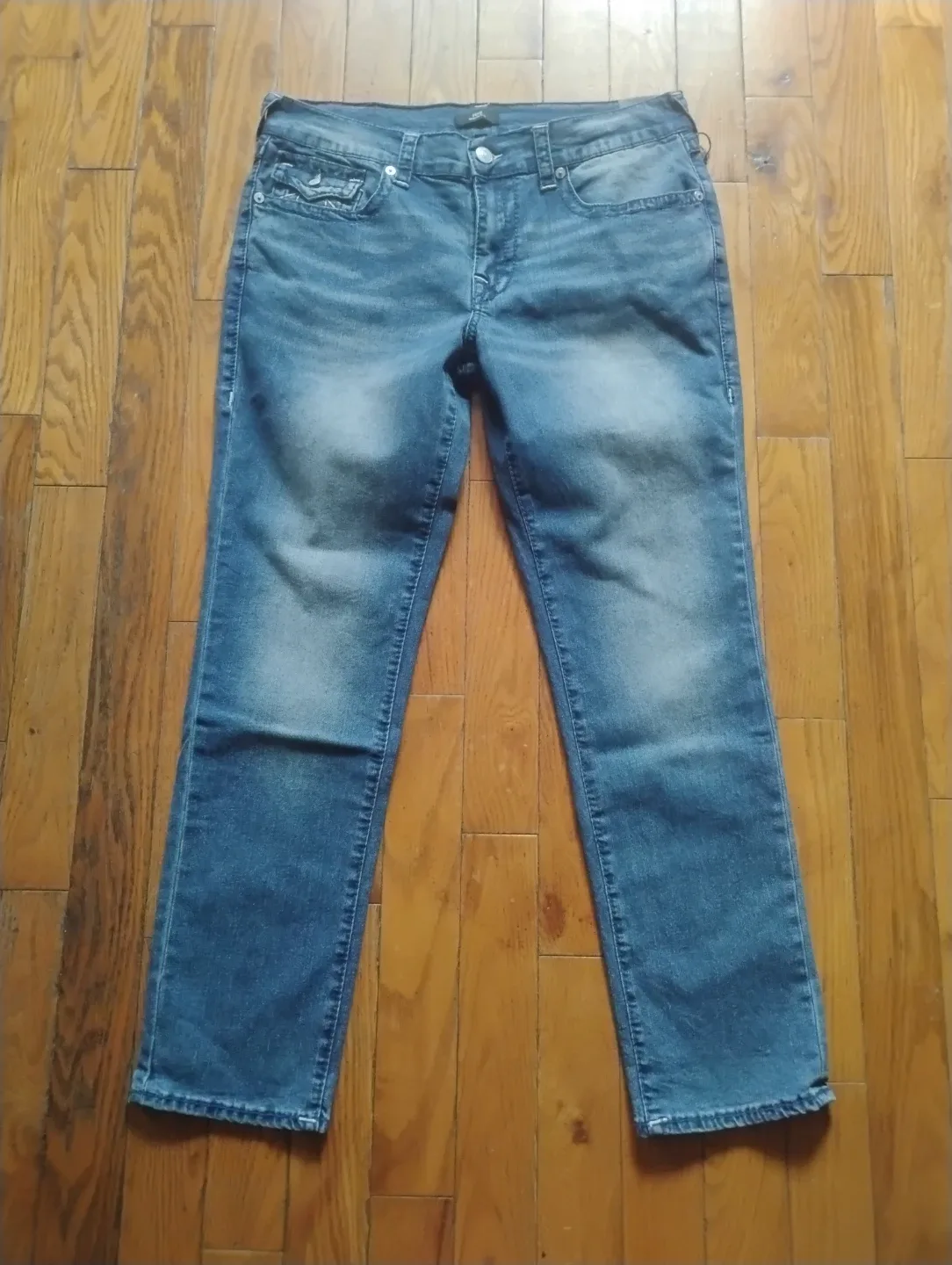 True Religion Geno Relaxed Slim Jeans W36 L32