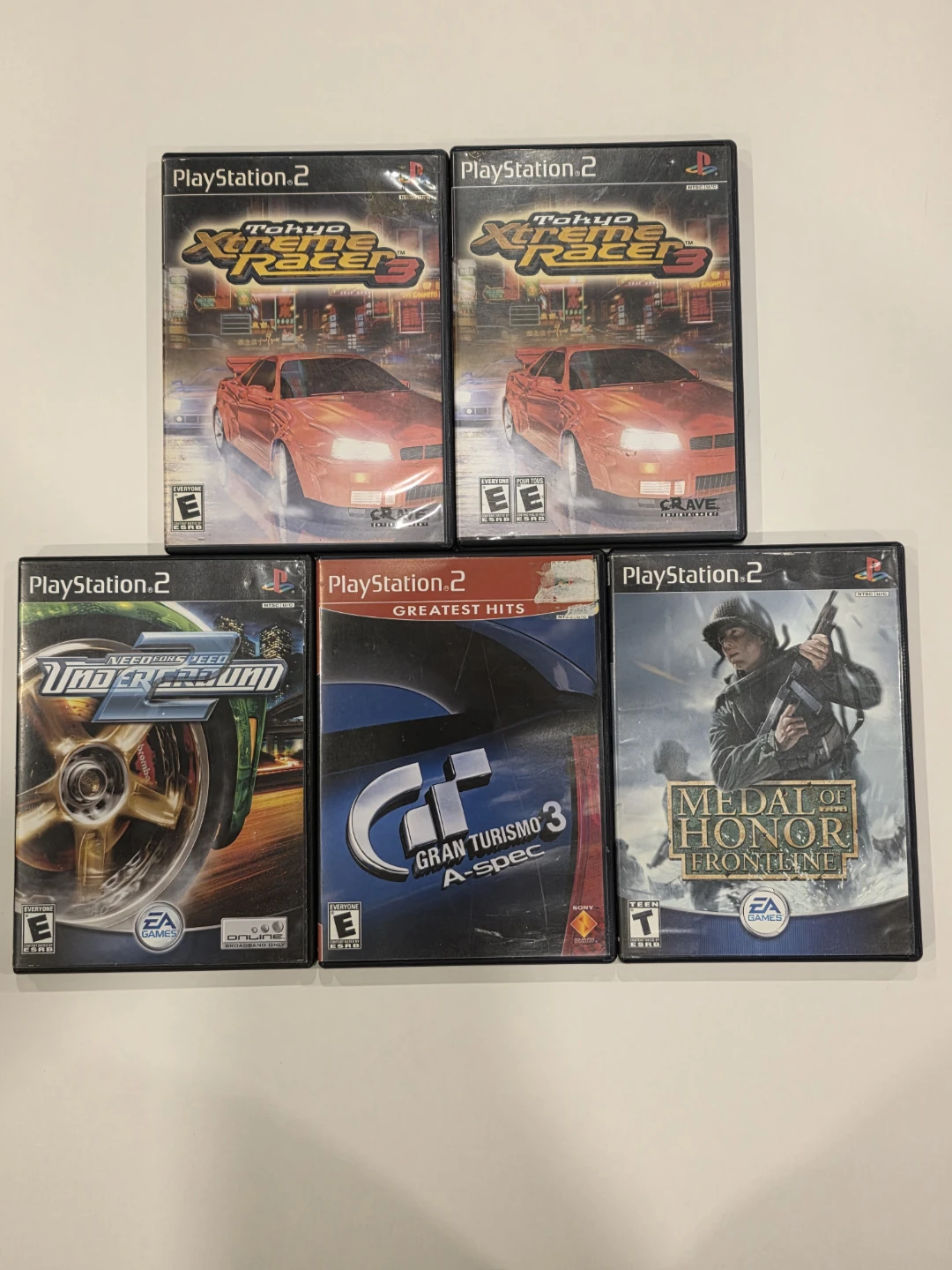 Playstation 2 Games: Tokyo Xtreme Racer, Need for Speed