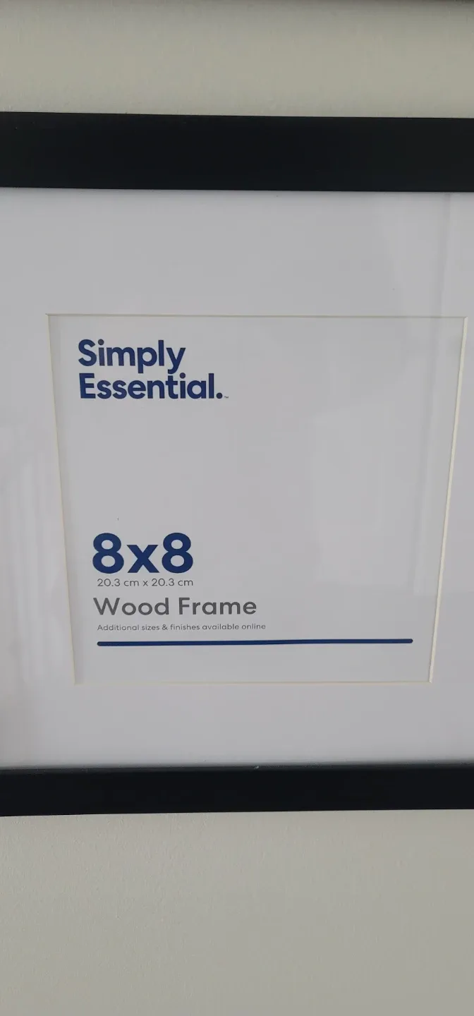 Simply Essential 8x8 Wood Frame image indicator(2)