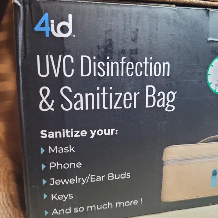 5" x 10 1/2" x 7" UVC 4id Disinfection & Sanitizer Bag.. image indicator(2)