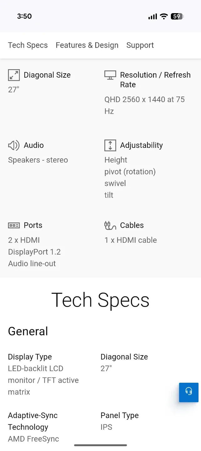 Dell S2721DS 27" Monitor - New in Box! image indicator(4)