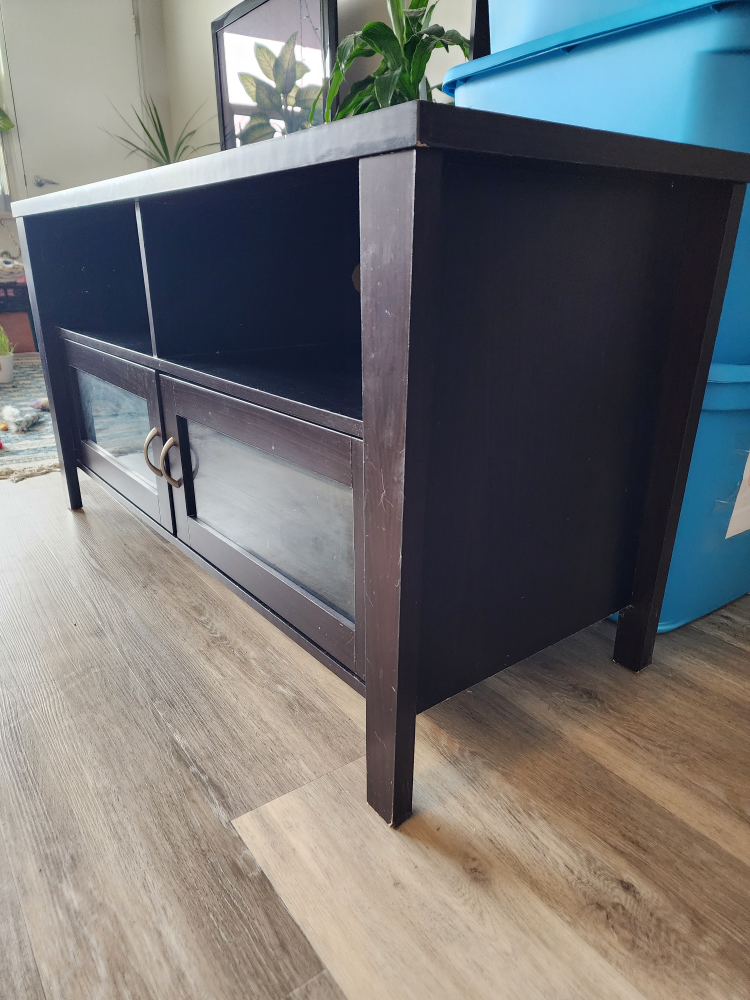 Dark Brown TV Stand - photo 2