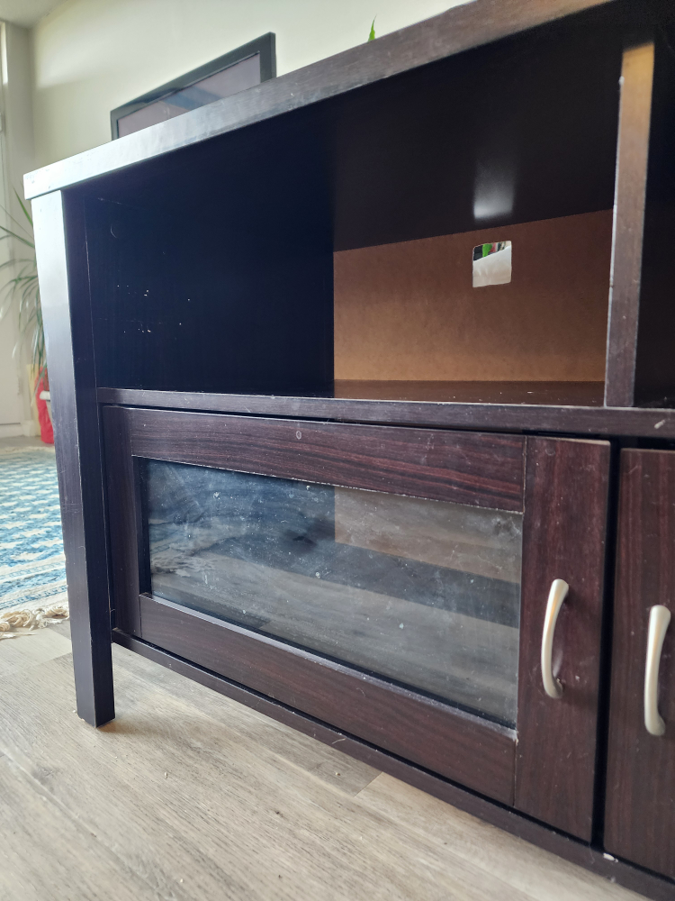 Dark Brown TV Stand - photo 3