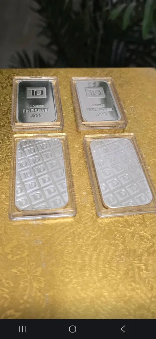 TD 1 oz Fine Silver .999 Bar