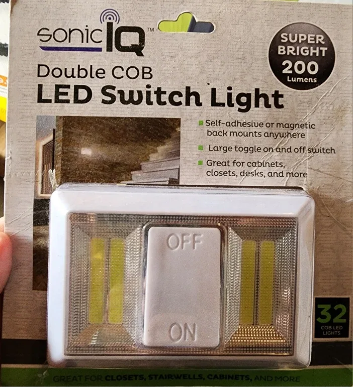 Sonic IQ Double COB LED Switch Light - New