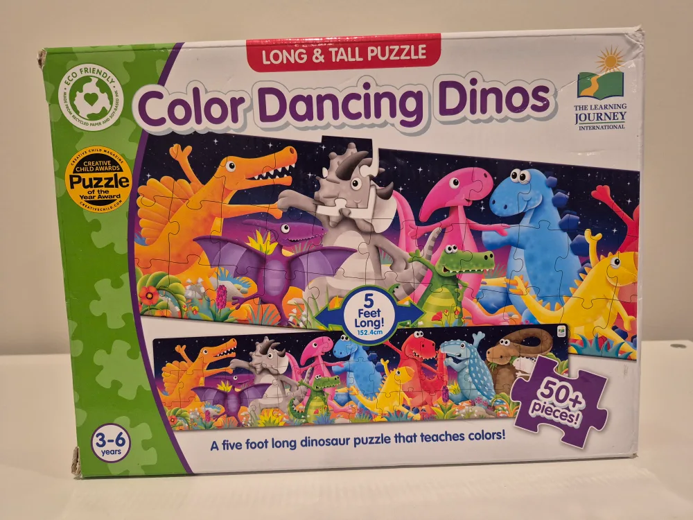 The Learning Journey Color Dancing Dinos Puzzle image indicator(7)