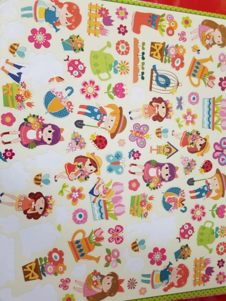 Jumbo Colouring Pad with Stickers 🥕 - photo 2