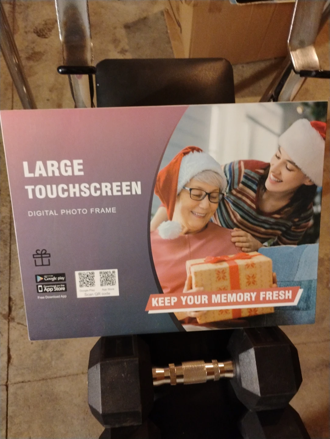 Memory card digital screen
