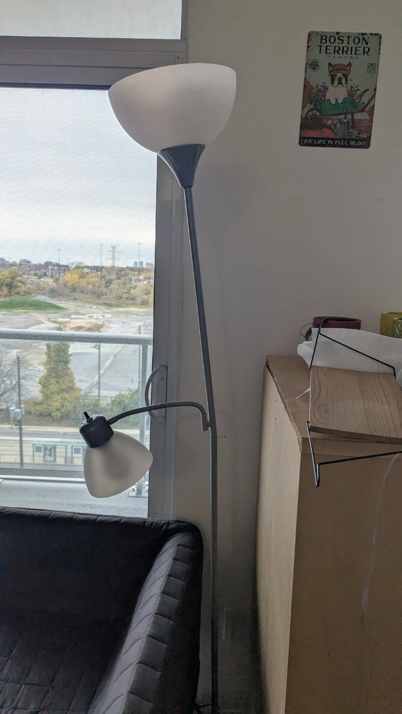 Floor Lamp with Reading Light