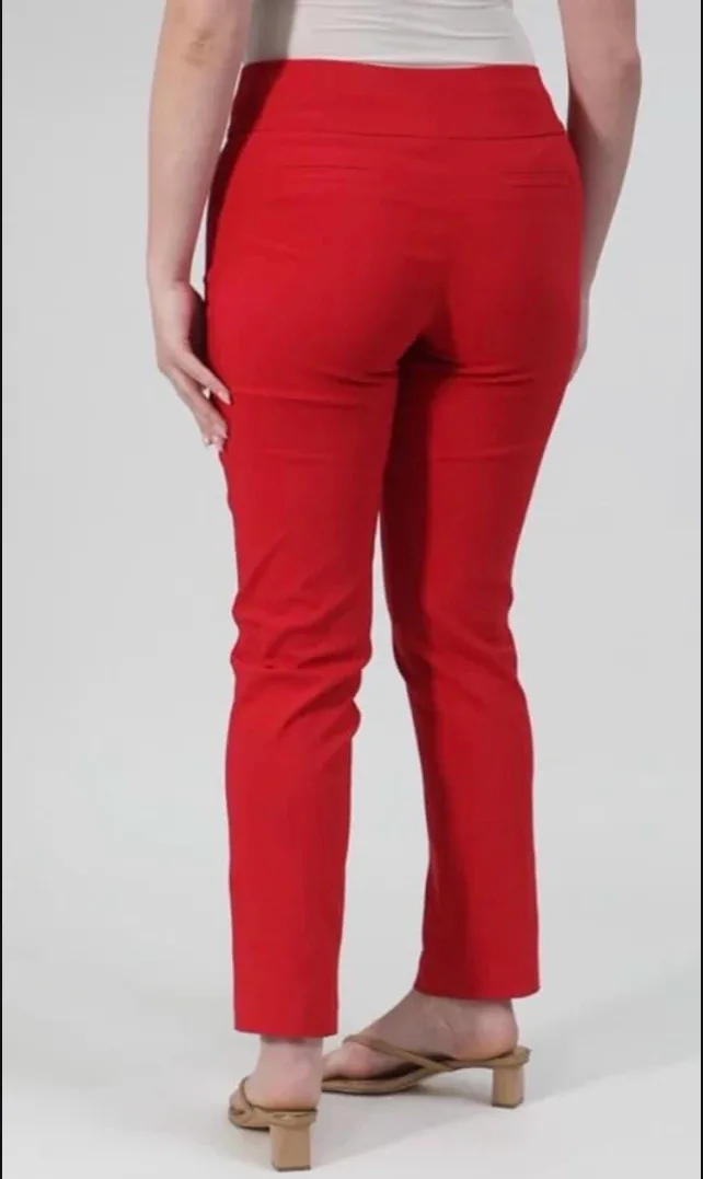 Female Pants Red Size 6
